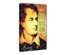 ZDFTAFD Lord Byron She Walks in Beauty Canvas Poster Bedroom Decor Landscape Decor Gift 24x36inch(60x90cm)