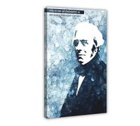 ZDFTAFD Michael Faraday Canvas Poster Bedroom Decor Landscape Decor Gift 24x36inch(60x90cm)