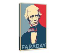 ZDFTAFD Michael Faraday Original Art Canvas Poster Bedroom Decor Landscape Decor Gift 20x30inch(50x75cm)