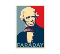 ZDFTAFD Michael Faraday Original Art Canvas Poster Wall Art Print Picture Paintings 20x30inch(50x75cm)
