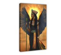 ZDFTAFD Nephthys Soul Recharging Canvas Poster Bedroom Decor Landscape Decor Gift 08x12inch(20x30cm)