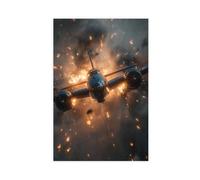 ZDFTAFD Pearl Harbor WWII Poste Canvas Poster Bedroom Decor Landscape Decor Gift 24x36inch(60x90cm)