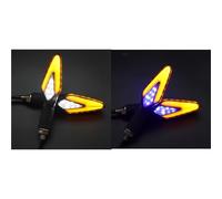 zdGFHCHnFJnJ Motorcycle Scooter LED Turn Signal 12V Universal ABS Flashing Light For Keeway RKF 125