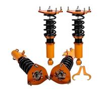 ZDGYG Adjustable Complete Coilovers Set Compatible for Mitsubishi Eclipse 4G 06-12 Galant DJ 04-12 Shocks Coilovers Struts Suspension Springs