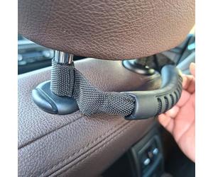 ZDHXZYQ 2Pcs Car Rear Seat Back Headrest Grab Handle,Compatible with VW Transporter T5 & T6/6.1,Auto Parts