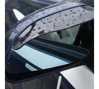ZDHXZYQ Rearview Mirror Rain Covers for VW Golf 7 7.5 MK7 MK7.5, Thickened Waterproof Sunshade Wing Mirror Rain Deflector Fit Durable Material,A-Black