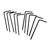 ZDingTech 10pcs 0.05 Allen Wrench sets,0.050 inch Allen Wrench,0.05 Hex Key,0.050 Hex Wrench allen key Door Key L Shaped 050 hex wrench set with Long Arm.