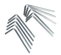ZDingTech 10pcs 5/64 Allen Wrench sets,5/64" Hex Key Wrench set,allen key Door Key L Shaped hex wrench set with Long Arm.