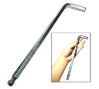 ZDingTech 1pcs 1/2 Ball End Allen Wrench sets,1/2" Hex Key Wrench set,10.43 inch lengh allen key Door Key L Shaped hex wrench set with Long Arm.