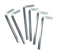 ZDingTech 6pcs 5/16 Allen Wrench sets,5/16" Hex Key Wrench set,allen key Door Key L Shaped hex wrench set with Long Arm.