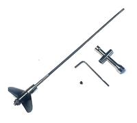 ZDingTech UDI005-09 Flex Shaft Propellers for UDI Arrow 5 RC Boat, Steel Rope Parts, Upgrade Metal, Flex Shaft Unit with Propellers, Mount