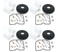 ZDJKI Motorcycle Carburetor Repair Kit Plunger Diaphragm Rubber For S&uzuki GSF650N GSF650S GSF650NA GSF650SA BANDIT 2005-2006 Accessories