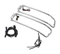 ZDJKI Motorcycle Saddlebag Lid Top Rail Light For Touring Electra Road Glide FLHR FLHTC FLHX FLTR 2014 2015 2016 2017 2018 2019 2020 2021 2022 2023 2024