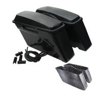ZDJKI Motorcycle Unpainted Hard Saddlebags for Touring Road King Street Glide Electra 1994-2013