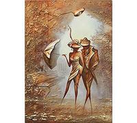 Zdklfm69 Paint by Numbers Painting by Numbers Paint by Number Romantic Couples DIY Adults For Hand Painted On Canvas Oil Coloring By Numbers Home Art Decor 40x50cm