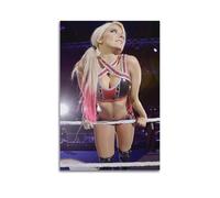 ZDKYSLA Alexa Bliss PosterPoster Wall Art Canvas Aesthetic Music And Movie Decoration Living Room Bedroom 12x18inch(30x45cm) Unframe-style