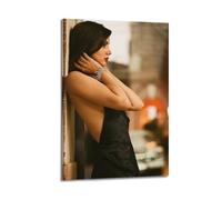 ZDKYSLA Ana De Armas Film Aesthetics Art PosterPoster Wall Art Canvas Aesthetic Music And Movie Decoration Living Room Bedroom 08x12inch(20x30cm) Frame-style
