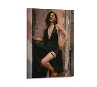 ZDKYSLA Ana De Armas Film Aesthetics Art PosterPoster Wall Art Canvas Aesthetic Music And Movie Decoration Living Room Bedroom 20x30inch(50x75cm) Frame-style