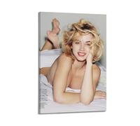 ZDKYSLA Ana De Armas Film Aesthetics Art PosterPoster Wall Art Canvas Aesthetic Music And Movie Decoration Living Room Bedroom 20x30inch(50x75cm) Frame-style