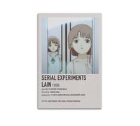 ZDKYSLA Anime Serial Experiments LainPrinting Wall Art Posters Canvas Posters Artwork Gifts Room Aesthetics20x30inch(50x75cm) Unframe-style