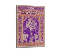 ZDKYSLA Fleetwood Mac PosterPoster Wall Art Canvas Aesthetic Music And Movie Decoration Living Room Bedroom 12x18inch(30x45cm) Frame-style