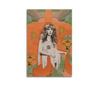 ZDKYSLA Fleetwood Mac Stevie Nicks CollagePoster Wall Art Canvas Aesthetic Music And Movie Decoration Living Room Bedroom 16x24inch(40x60cm) Unframe-style