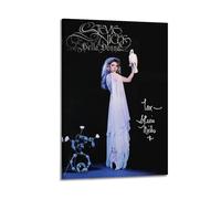 ZDKYSLA Fleetwood Mac Stevie Nicks PosterPoster Wall Art Canvas Aesthetic Music And Movie Decoration Living Room Bedroom 20x30inch(50x75cm) Frame-style