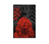 ZDKYSLA Twin Peaks Fire Walk with MePrinting Wall Art Posters Canvas Posters Artwork Gifts Room Aesthetics12x18inch(30x45cm) Unframe-style