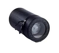 ZDMZR Portable Watch Winder, Mute Motor, Automatic Watches Winder Rotation Storage Display Box for Automatic Mechanical Watches(Black)