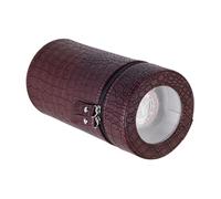 ZDMZR Portable Watch Winder, Mute Motor, Automatic Watches Winder Rotation Storage Display Box for Automatic Mechanical Watches(Brown)