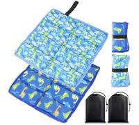 ZDNT 2 Pcs Folding Seat Mat,Camping Seat Mat,Insulated Waterproof Folding Foam Sit Mats with Storage Bag,Foldable Hiking Seat Pad,Outdoor Chair Mat,for Outdoor Camping Hiking Garden Picnic Park Fishin