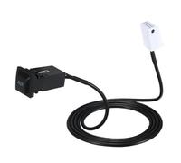 ZDPVK radio wiring harness AUX Switch Plug Adapter + Connection Harness Cable, for VW, for Scirocco, for Jetta 5, for Golf mk5 mk6 RCD510 RNS315