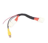 ZDPVK radio wiring harness Car Navigation System Reversing Rear View Camera Adapter Cables Harness, for Toyota, for Avalon Camry Prius RAV-4 2012-2014 16Pin