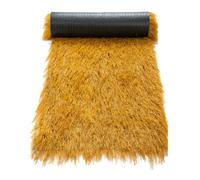 ZDQDMJ Artificial Thatch Artificial Thatch Roof, Weatherproof Palm Straw Grass, Easy DIY Install For Poolside, Garden Yard & Duck Blind Decor(1x4m)