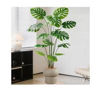 ZDQDMJ Artificial Trees, Realistic Turtle-back Bamboo Potted Plant, Indoor Decorative Fake Potted Plants, Easy To Assemble, No Need For Watering(Style 5,180cm)