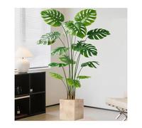 ZDQDMJ Artificial Trees, Realistic Turtle-back Bamboo Potted Plant, Indoor Decorative Fake Potted Plants, Easy To Assemble, No Need For Watering(Style 10,180cm)