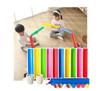 ZDQDMJ Pipeline Challenge Pipeline Challenge Game, Field Day Teamwork Set, Outdoor Garden Beach Party For Company Group(10pcs 50cm)