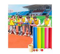 ZDQDMJ Pipeline Challenge Pipeline Challenge Game, Teamwork Game For Work, Outdoor Garden Beach Party For Adults And Kids(5pcs 30cm)
