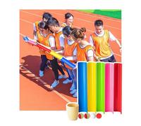 ZDQDMJ Pipeline Challenge Pipeline Challenge Game, Teamwork Game Pack For Outdoor Garden Beach Party, Field Day Activity(5pcs 50cm)