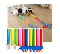 ZDQDMJ Pipeline Challenge Teamwork Game For Work, Pipeline Challenge Outdoor Activity, Garden Beach Birthday Party Set(10pcs 50cm)