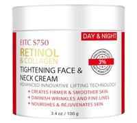 ZDQULX Retinol Cream for Face, Anti-Aging Cream for the Neck to Tighten and Tone, with Collagen and Hyaluronic Acid, Moisturising Face Cream for Instant Face Firming