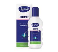 ZDRAVE FORTE Hair Loss Shampoo 130 ml - Unisex Adult, White, Unscented, Liquid