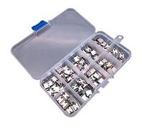 ZDSFSD 100Pcs/Lot 10Models Type-C USB Charging Dock Connectors Mix 6Pin and 16Pin Use for Phone and Digital Product Repair Kits