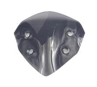 ZDSMYXGS 250MM /360mm Motorcycle Windshield Windscreen For Ducati Hyperstrada 821 839 Hyperstrada821/839 Wind Deflector Screen Shield Windscreen Wind Deflectors(Smoke,250mm)