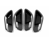 ZDSMYXGS Car Interior Sticker for Hyundai for Tucson NX4 2022 2021 Door Handle Cover Trim Styling Inside Centre Console Trim