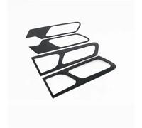 ZDSMYXGS Car Interior Sticker for Peugeot 2008 2020 2021 2022 Stainless Steel Trim Inside Door Handle Cover Accessories Centre Console Trim