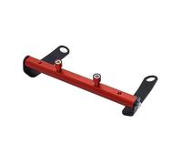 ZDSMYXGS Gps Aid Mount Motorcycle Windshield Expansion Bar GPS Navigation Mobile Phone Bracket For VOGE SR4 MAX SR4 MAX 350 Front Bar Holder(RED)