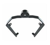 ZDSMYXGS Gps Aid Mount Motorcycle Windshield Mount For Benelli TRK 702 702X 2023 2024 2025 GPS Mount Navigation Plate Bracket Phone Stand Holder Reinforcement Bracket(Black 3)