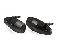 ZDSMYXGS Handlebar Guard Shield Motorcycle Handguards for Kawasaki ZR7 ZR7S W800/SE ZRX 1100 1200 ZX12R ZX6R ZX300R W 800SE Hand Guard Protectors Shield(Black)