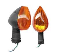 ZDSMYXGS Turn Signals Light Motorcycle Front Rear 3 Wires Turn Signals Light For Y&amaha XT 1200Z YBR 125 250 YS 250 Turning Indicators Blinker Lamp Indicator Lamp(Amber)